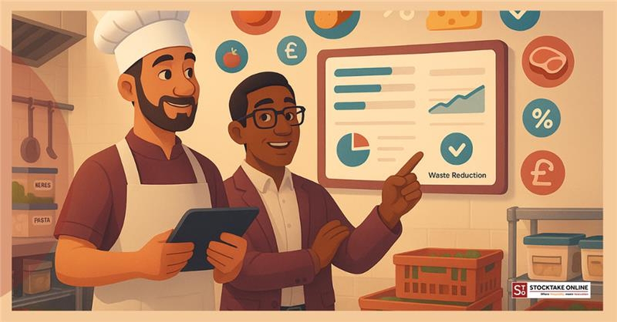 UK restaurant inventory software dashboard tracking real-time stock levels