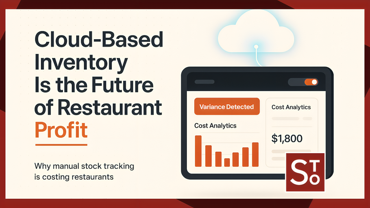 real-time restaurant inventory dashboard