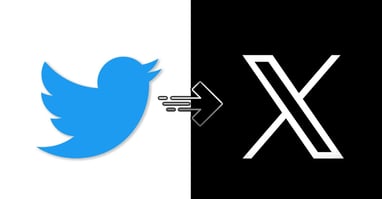 X is here lets share our thoughts about the new logo of Twitter #twitterX