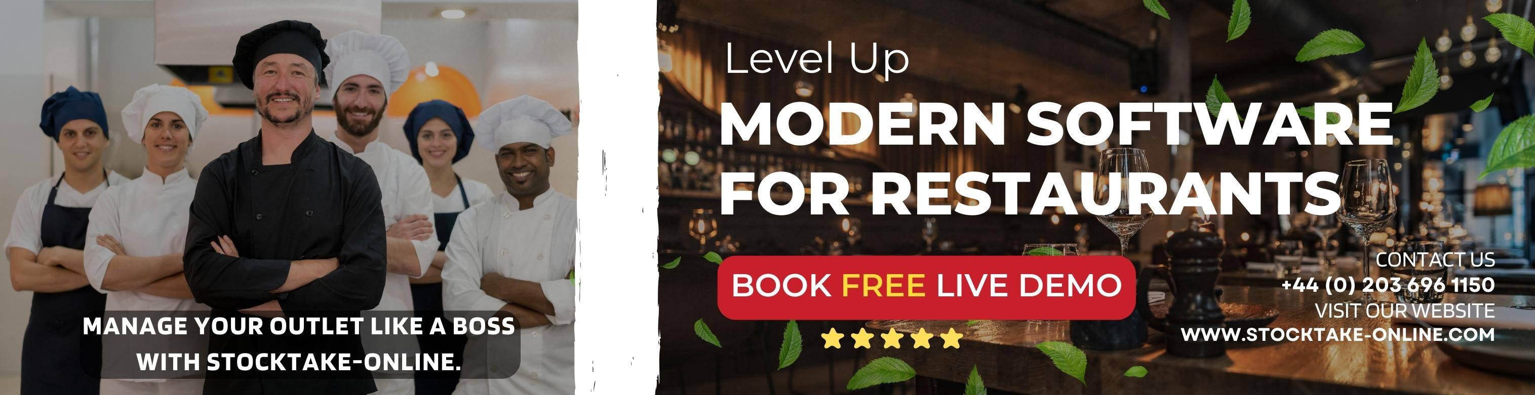 free live demo for restaurant management software