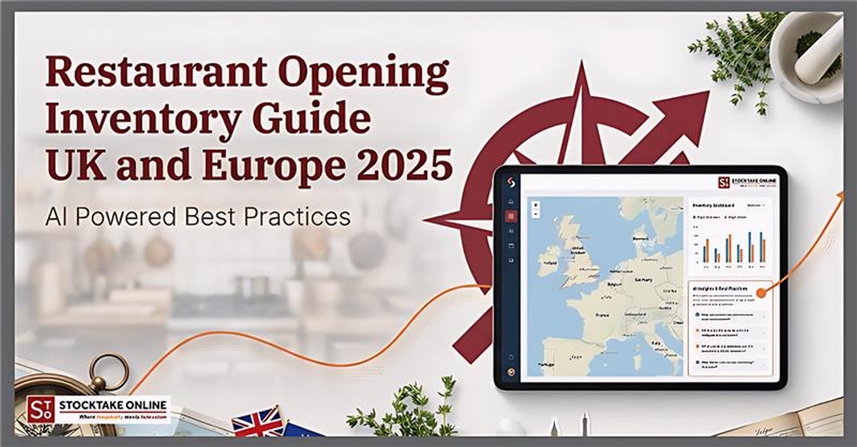 Restaurant opening inventory checklist for UK and European operators