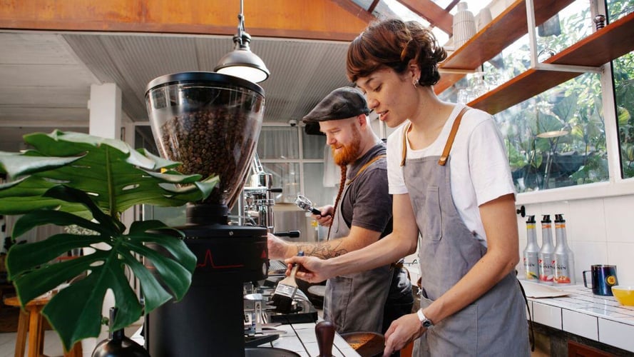 simplified staff management in coffee shop