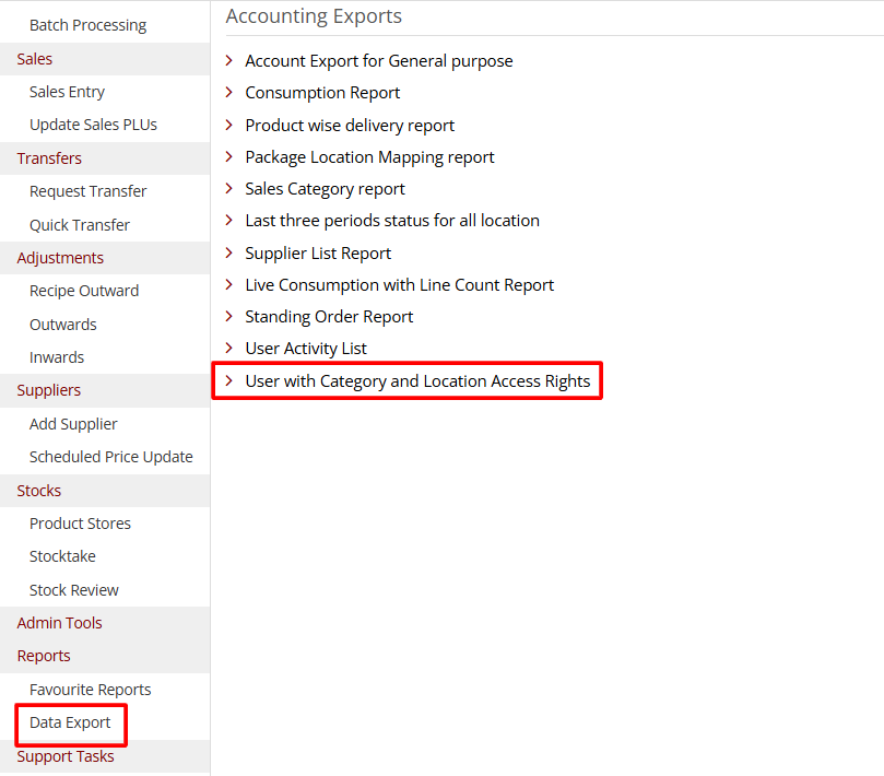 sto_user_list_report