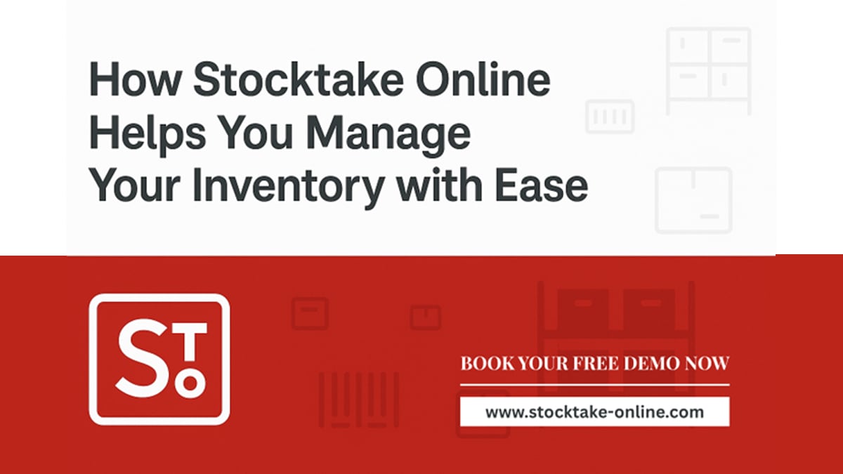 Stocktake Online Inventory Dashboard Interface with Real-Time Stock Analytics and Reporting Tools
