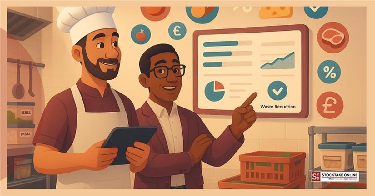UK restaurant inventory software dashboard tracking real-time stock levels