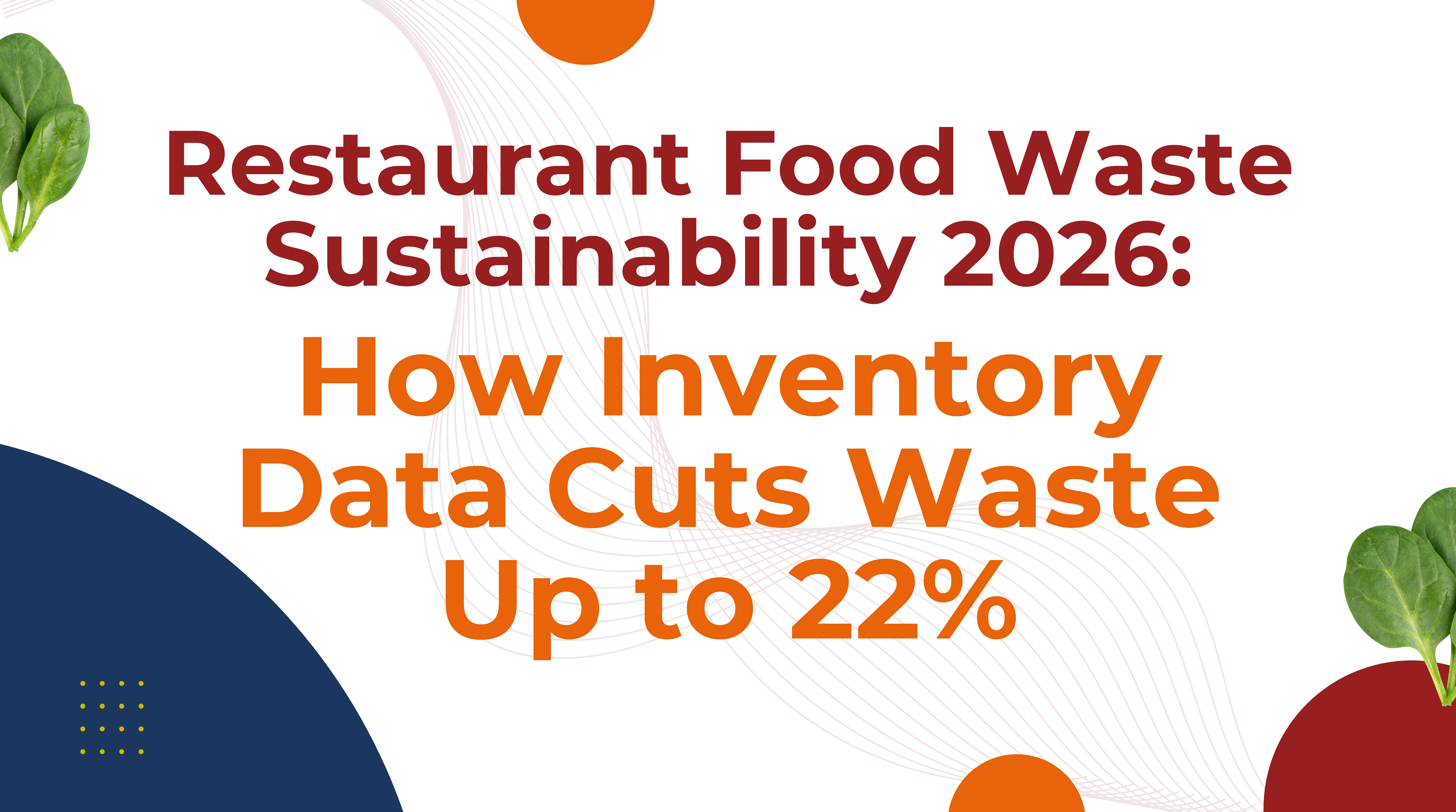 restaurant food waste sustainability tracked on kitchen inventory tablet