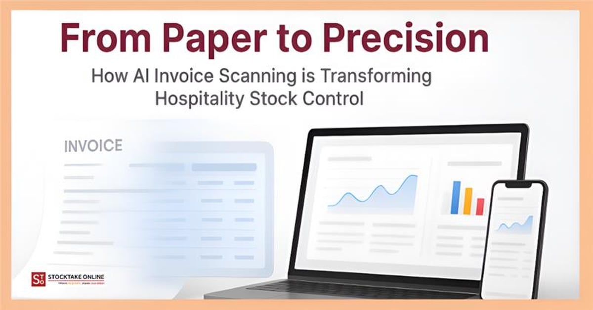 AI invoice scanning software for hospitality and cloud kitchen stock management
